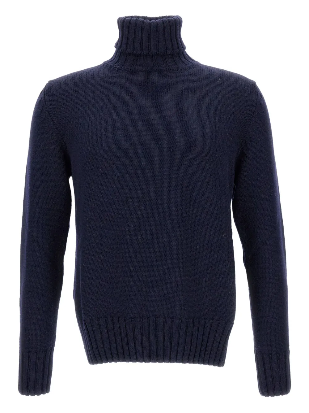 Customer Lovers turtleneck ribbed-trim sweater | Blue | Image 1