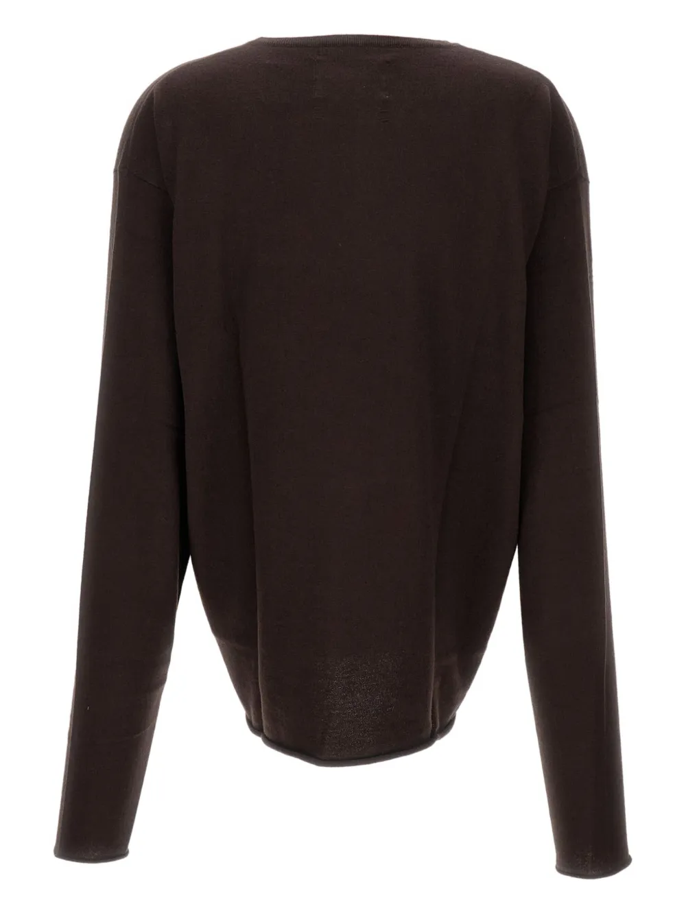 extreme cashmere ribbed-trim crew-neck sweater | Knitted Sweaters | Image 2