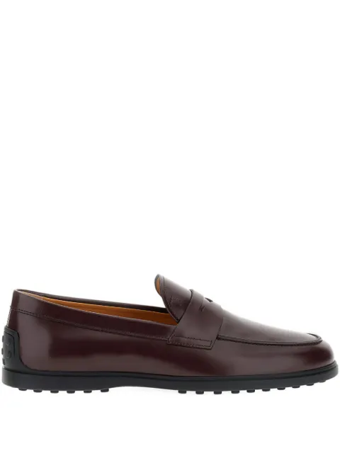 Tod's mocasines con monograma en relieve