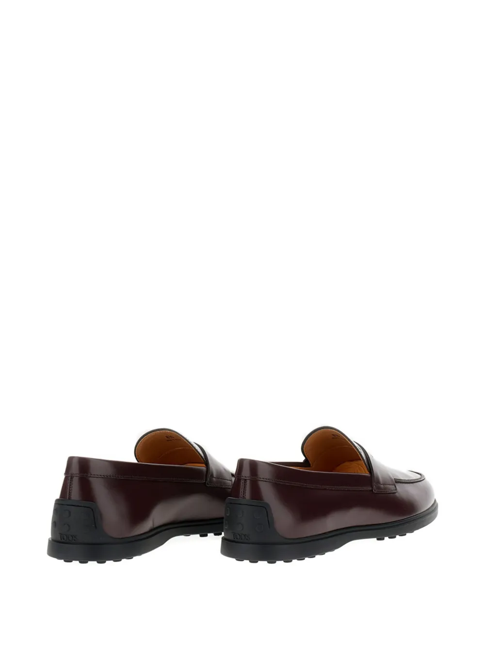 Tod's Monogram-embossed Loafers In Brown