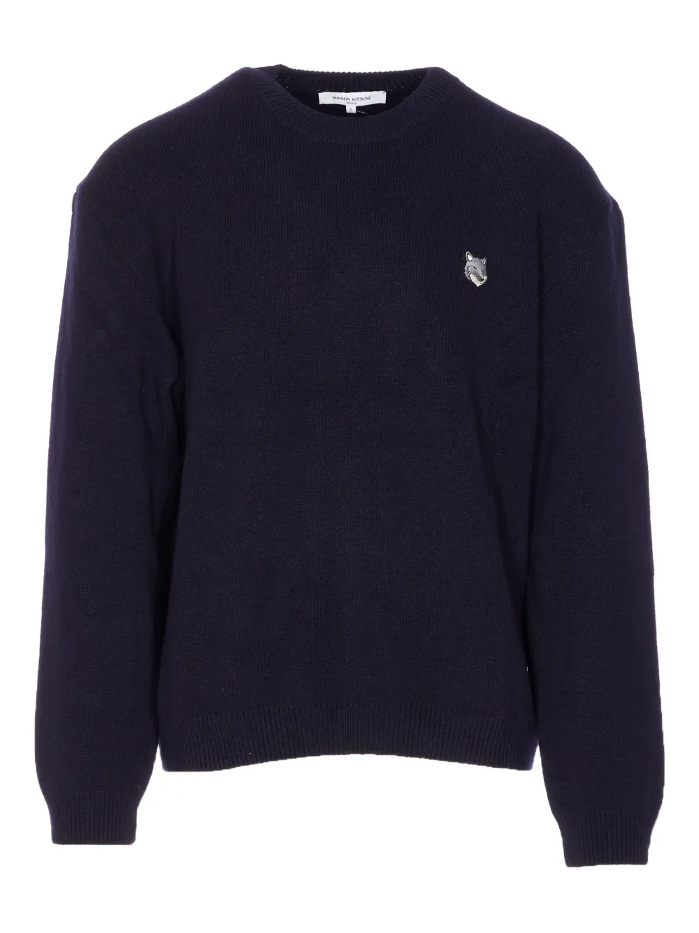 Maison Kitsuné crew-neck sweater - ブルー Maison Kitsuné crew-neck sweater - ブルー