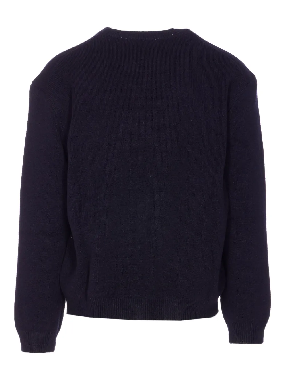 Maison Kitsuné crew-neck sweater - Blauw