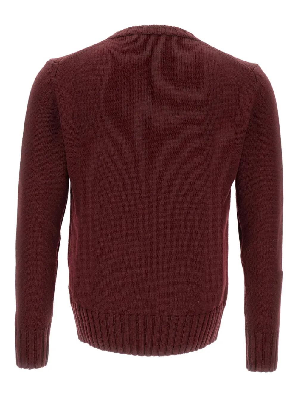 Customer Lovers crew-neck ribbed sweater | Knitted Sweaters | Image 2