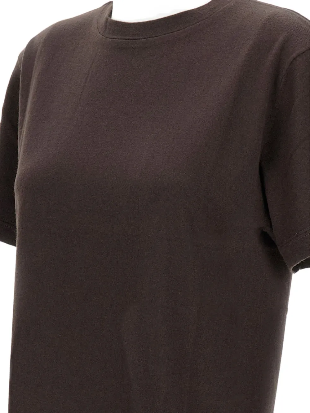 Extreme Cashmere Crew-neck T-shirt In Brown