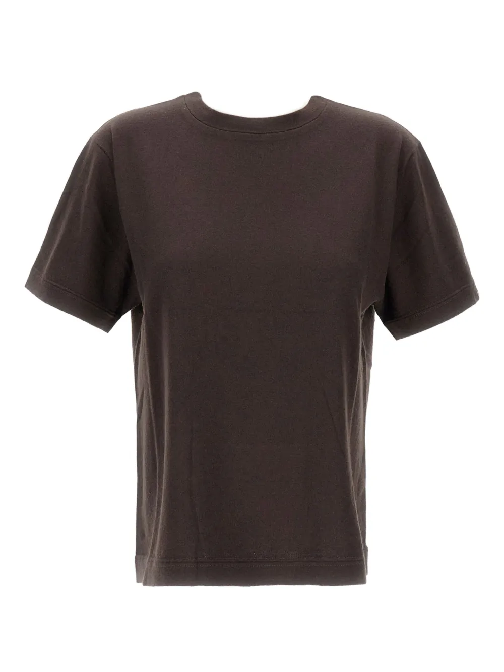 Extreme Cashmere Crew-neck T-shirt In Brown