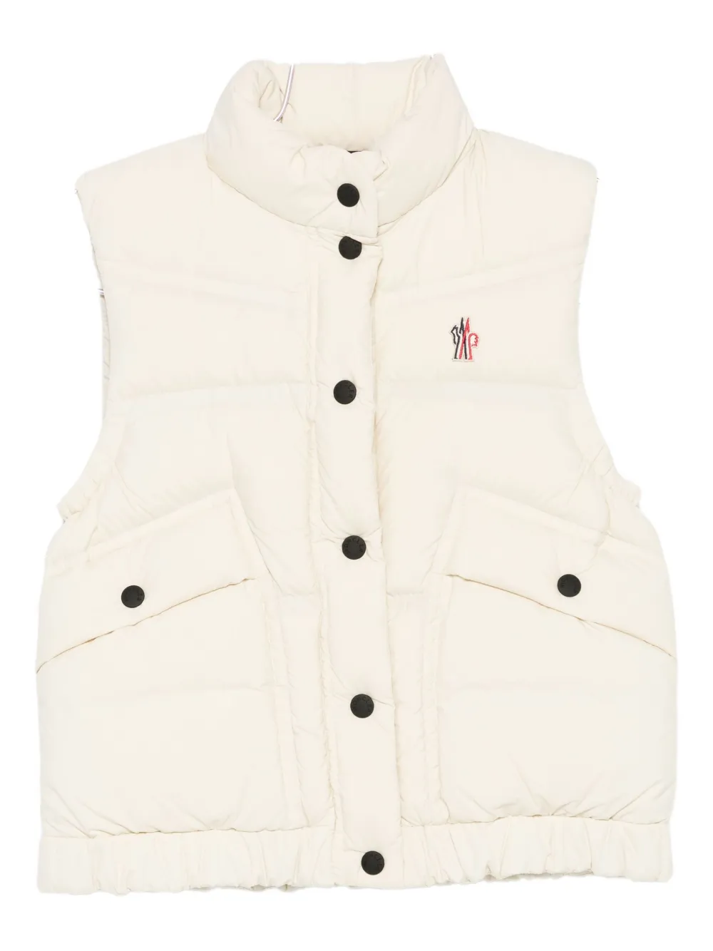 Moncler Grenoble quilted panelled gilet - ホワイト Moncler Grenoble quilted panelled gilet - ホワイト