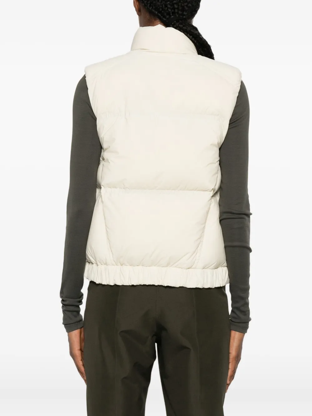 Moncler Grenoble Bodywarmer met vlakken Wit