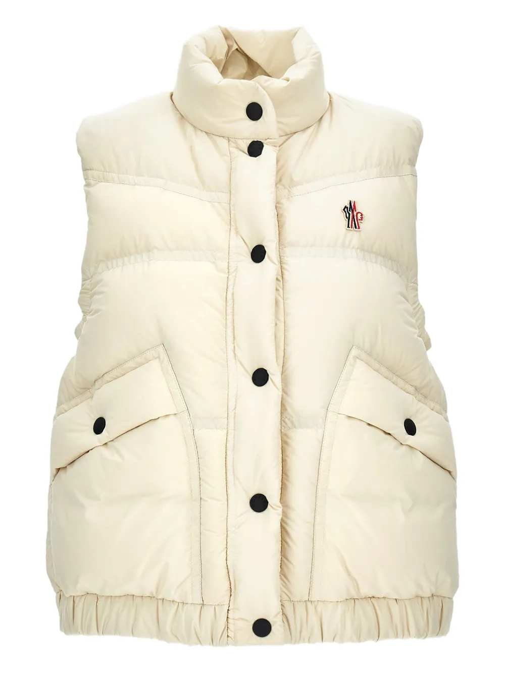 Moncler Grenoble quilted panelled gilet - ホワイト Moncler Grenoble quilted panelled gilet - ホワイト