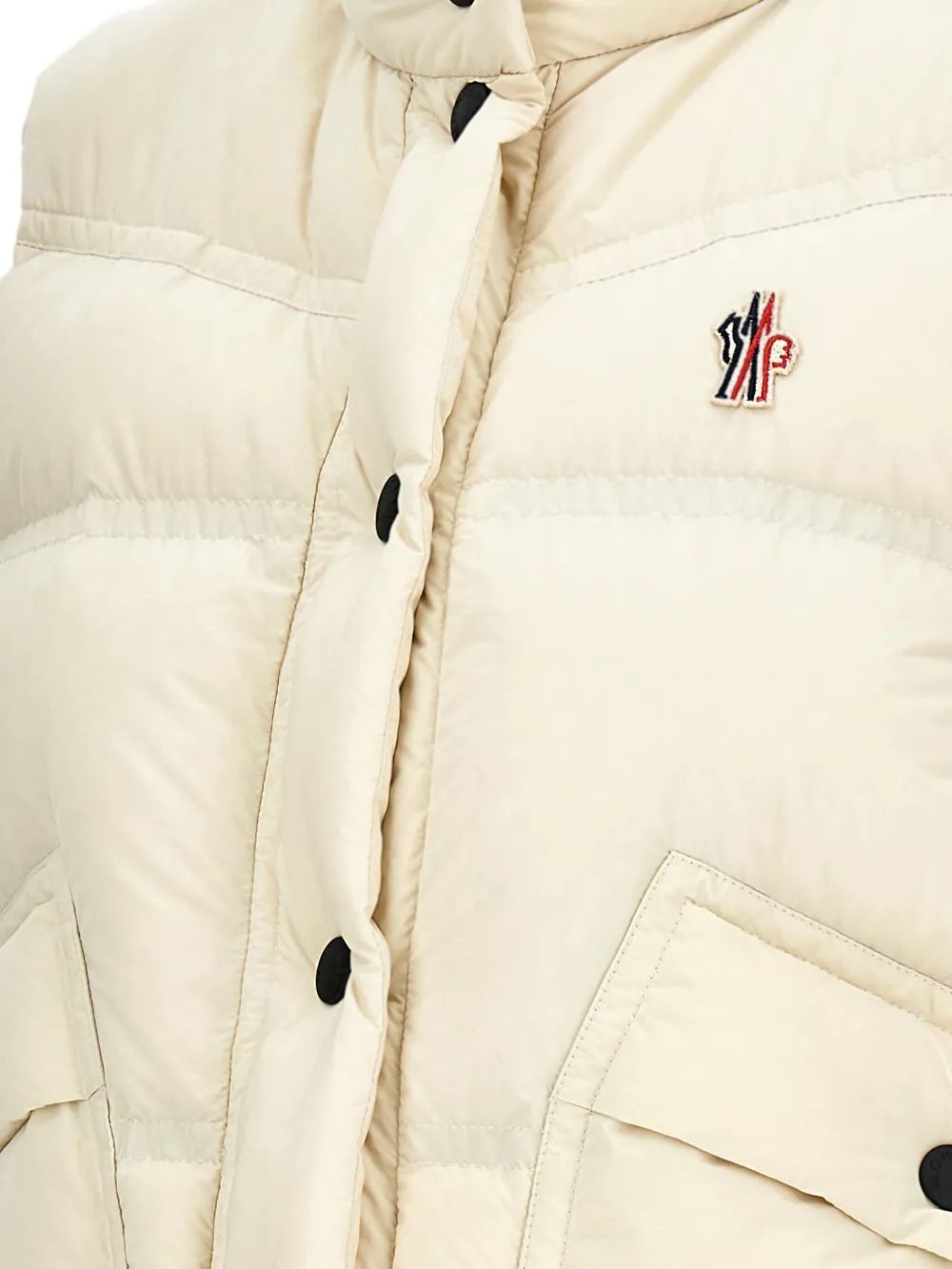 Moncler Grenoble Bodywarmer met vlakken Wit