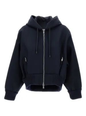 Comme Des Garçons Girl Flower Appliqué Zip Hoodie | Pink | FARFETCH