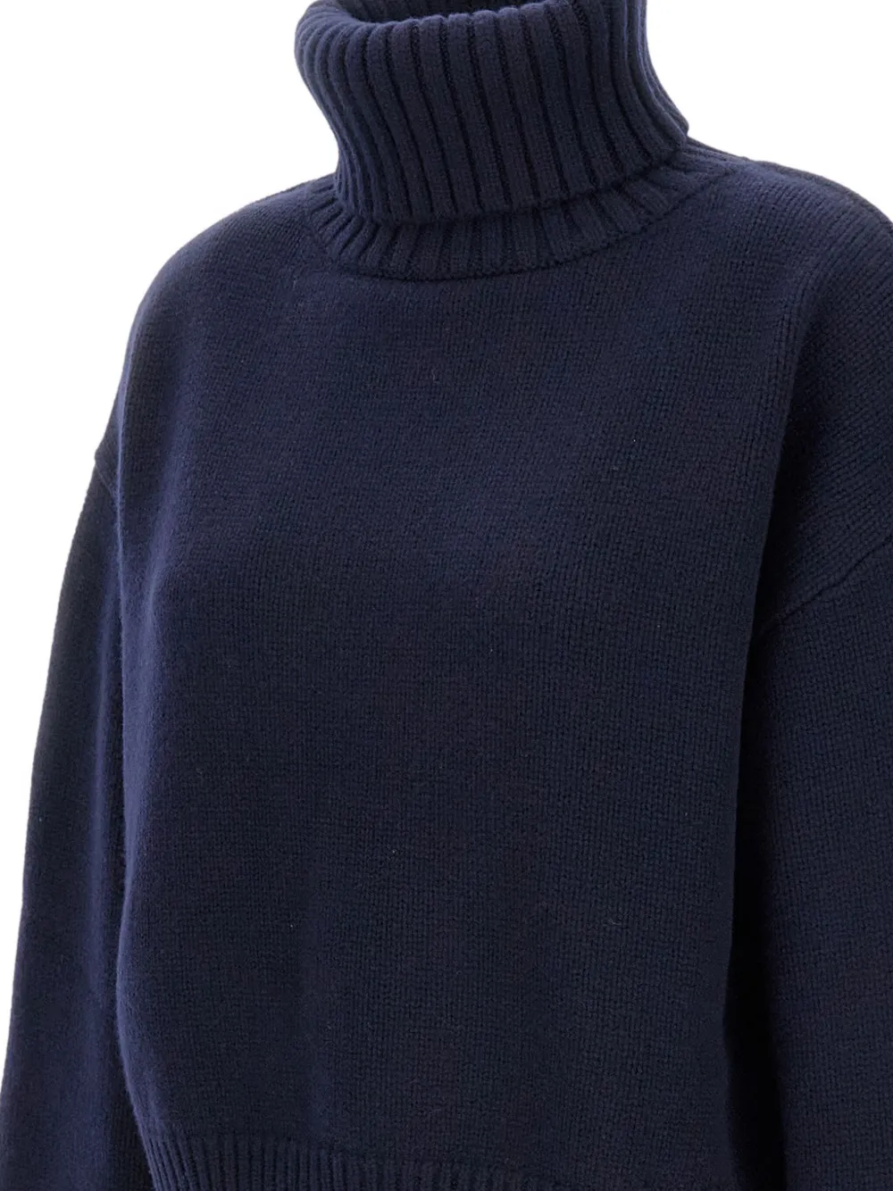 Extreme Cashmere Turtleneck Cashmere Sweater In Blue