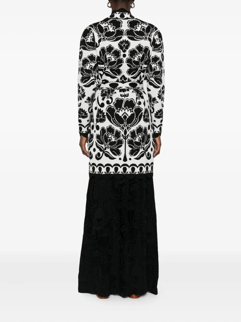 FARM Rio Arabesque mini-jurk Wit