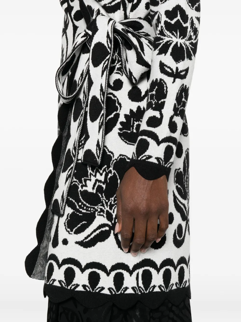 FARM Rio Arabesque mini-jurk Wit