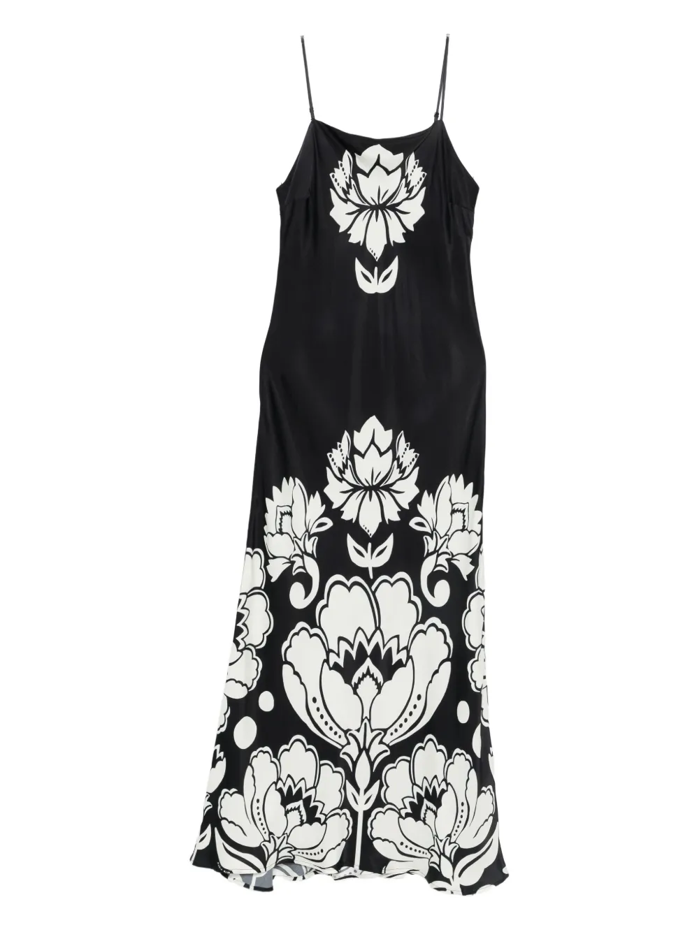 FARM Rio floral-print dress - Nero