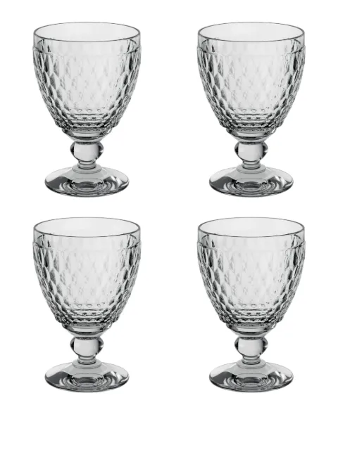 Villeroy & Boch Acqua Boston stemmed glasses (set of four)