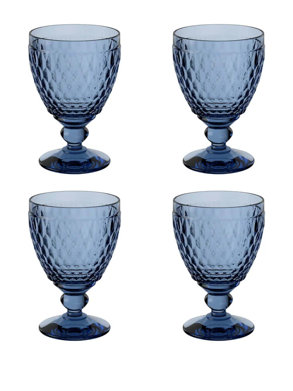 Villeroy & Boch Calici Acqua stemmed glasses (set of four) | أزرق | Image 1