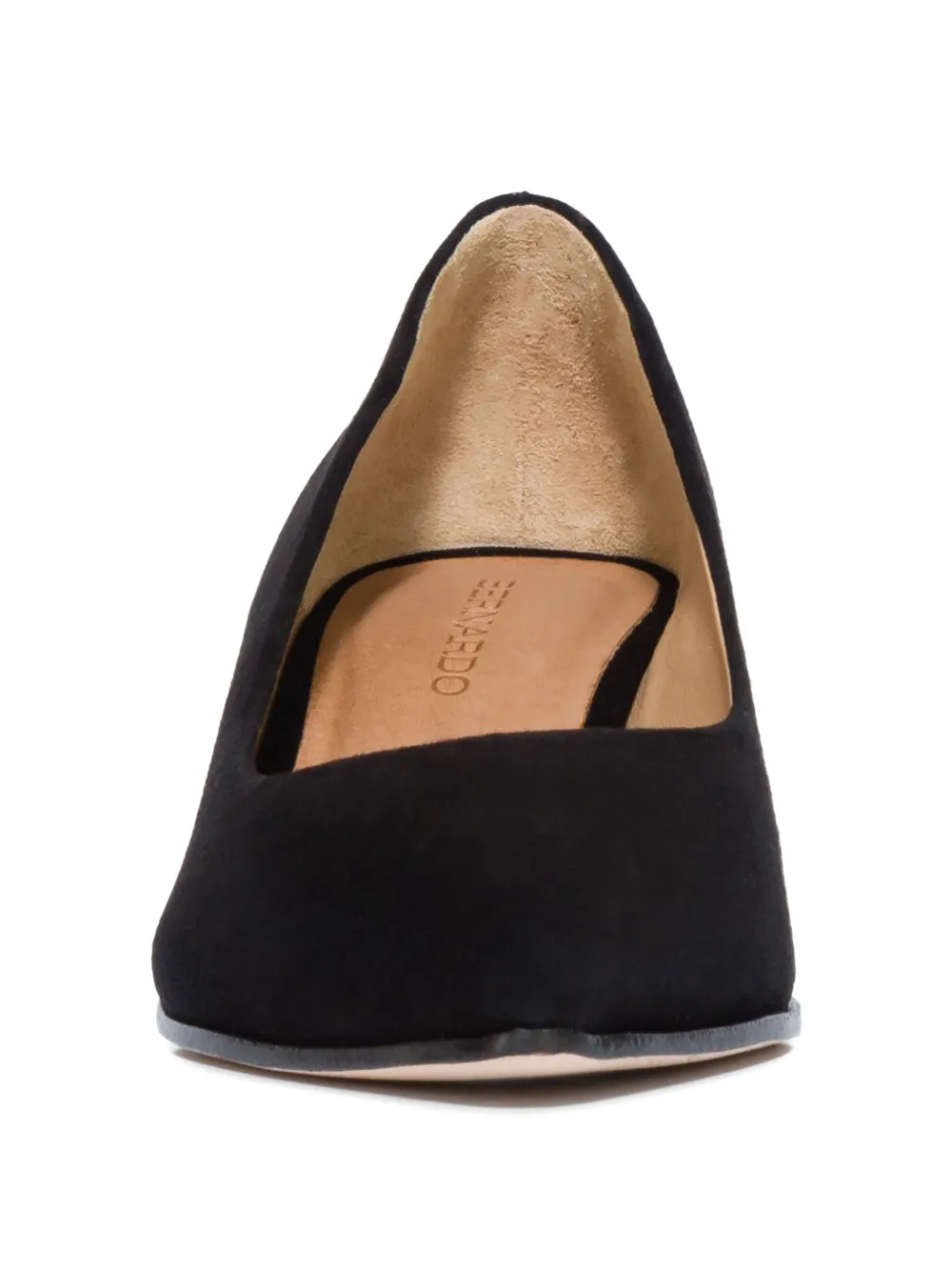 Bernardo 45mm Millie Pointed-toe Block-heel Pumps In Black