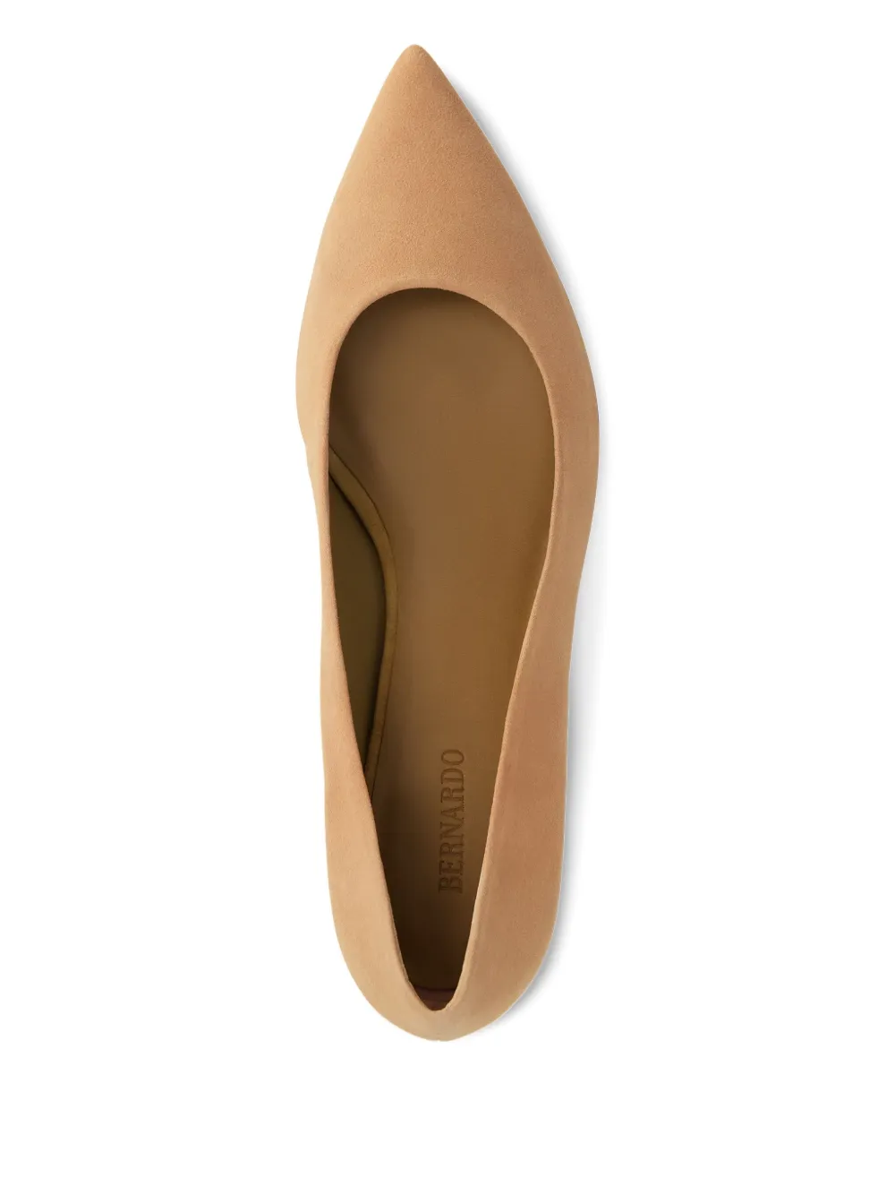 Bernardo Millie Suede Block-heel Pumps In Neutral