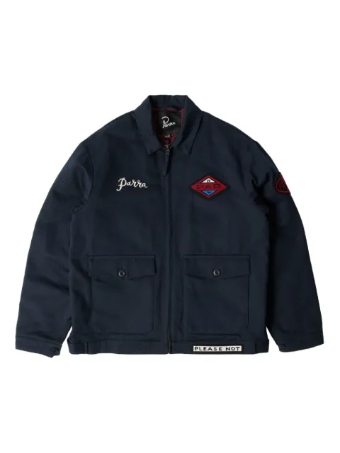 BY PARRA Pumping gas trucker jacket