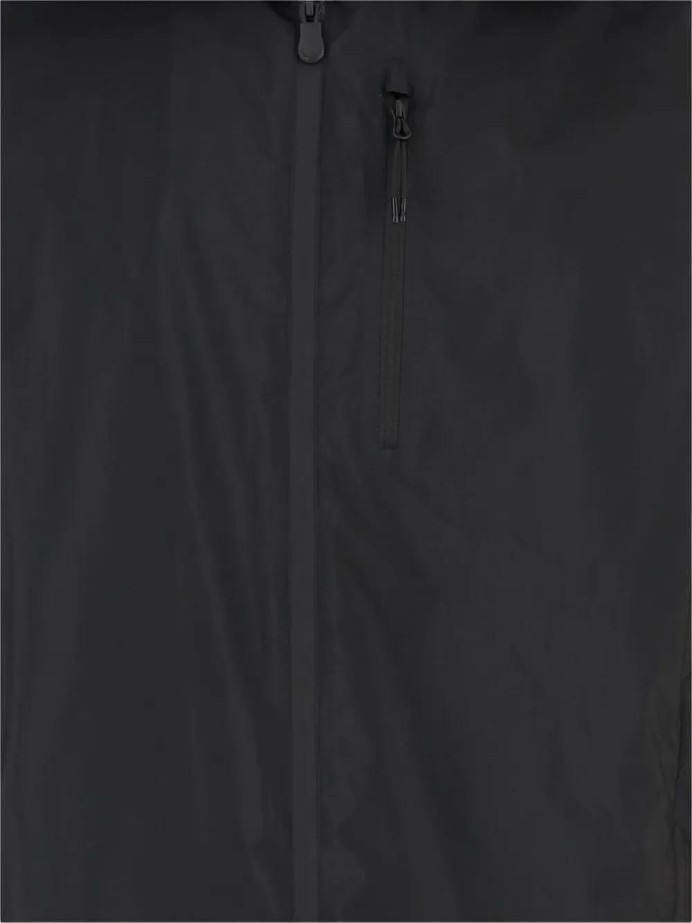 Save The Duck Lightweight Jacket With Hood And Chest Pocket In Black