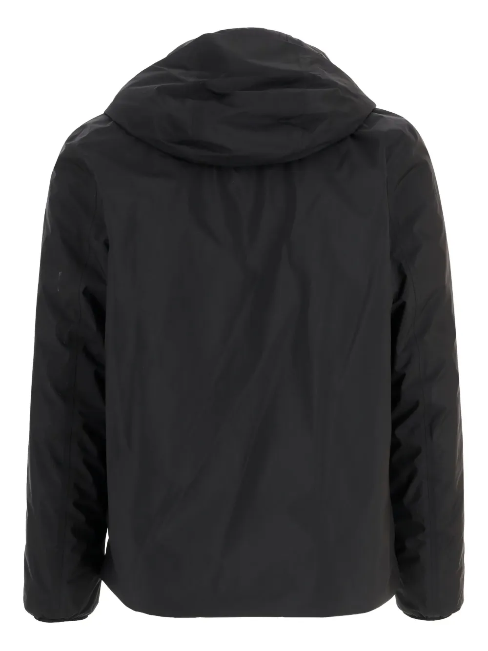 Save The Duck Lightweight Jacket With Hood And Chest Pocket In Black
