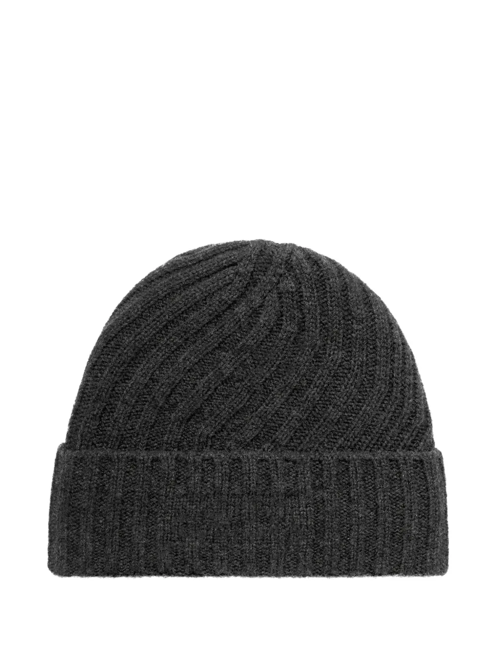 Jacquemus ribbed beanie - Grijs