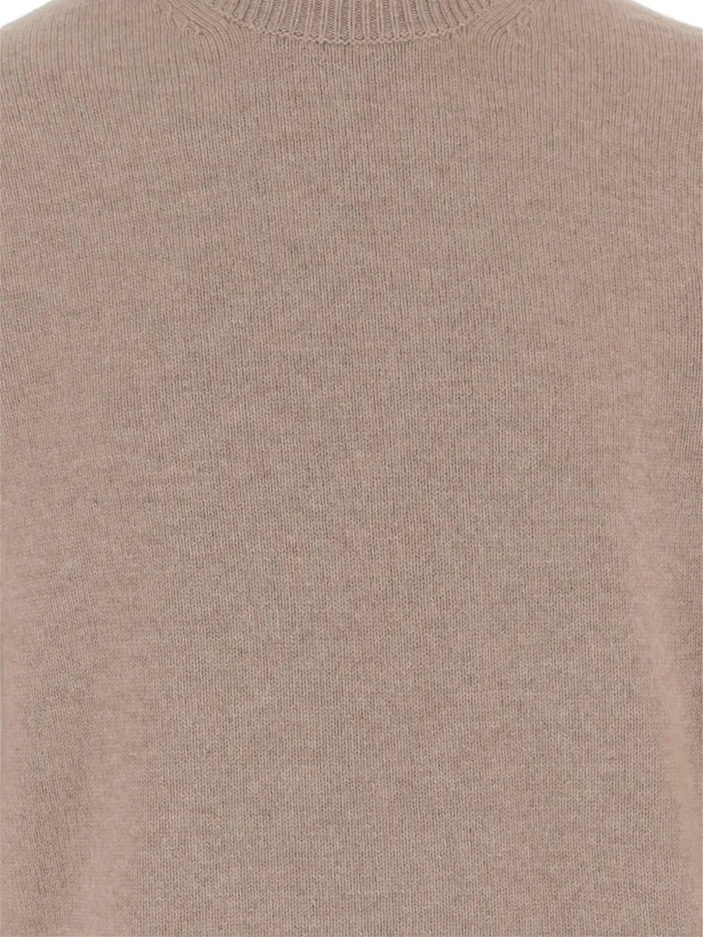 Guest In Residence Crew-neck Ribbed-hem Cashmere Sweater In Multi