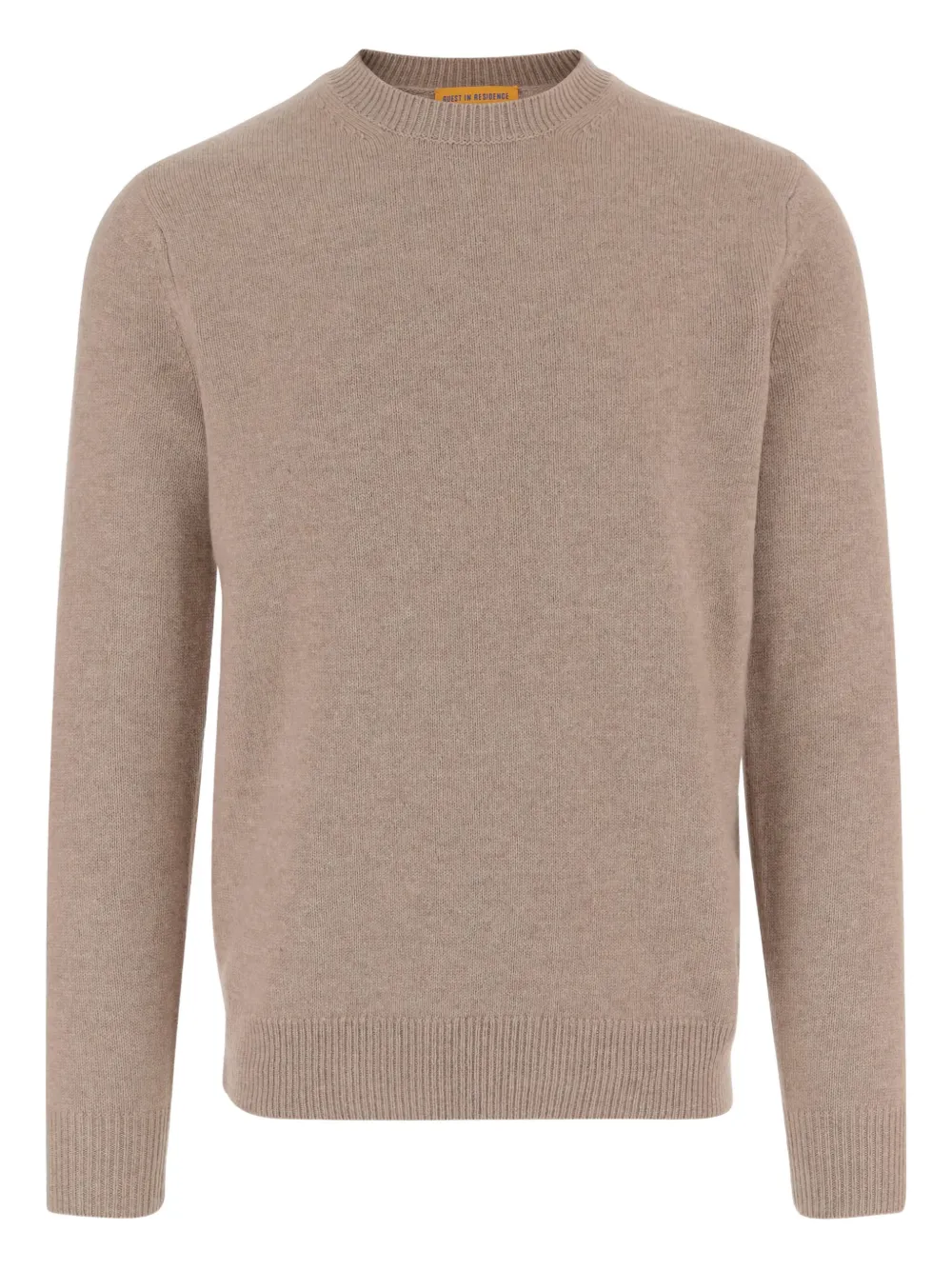Guest In Residence crew-neck ribbed-hem cashmere sweater | Neutrals | Image 1
