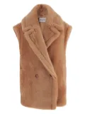 STAND STUDIO double-breasted vest - Brown