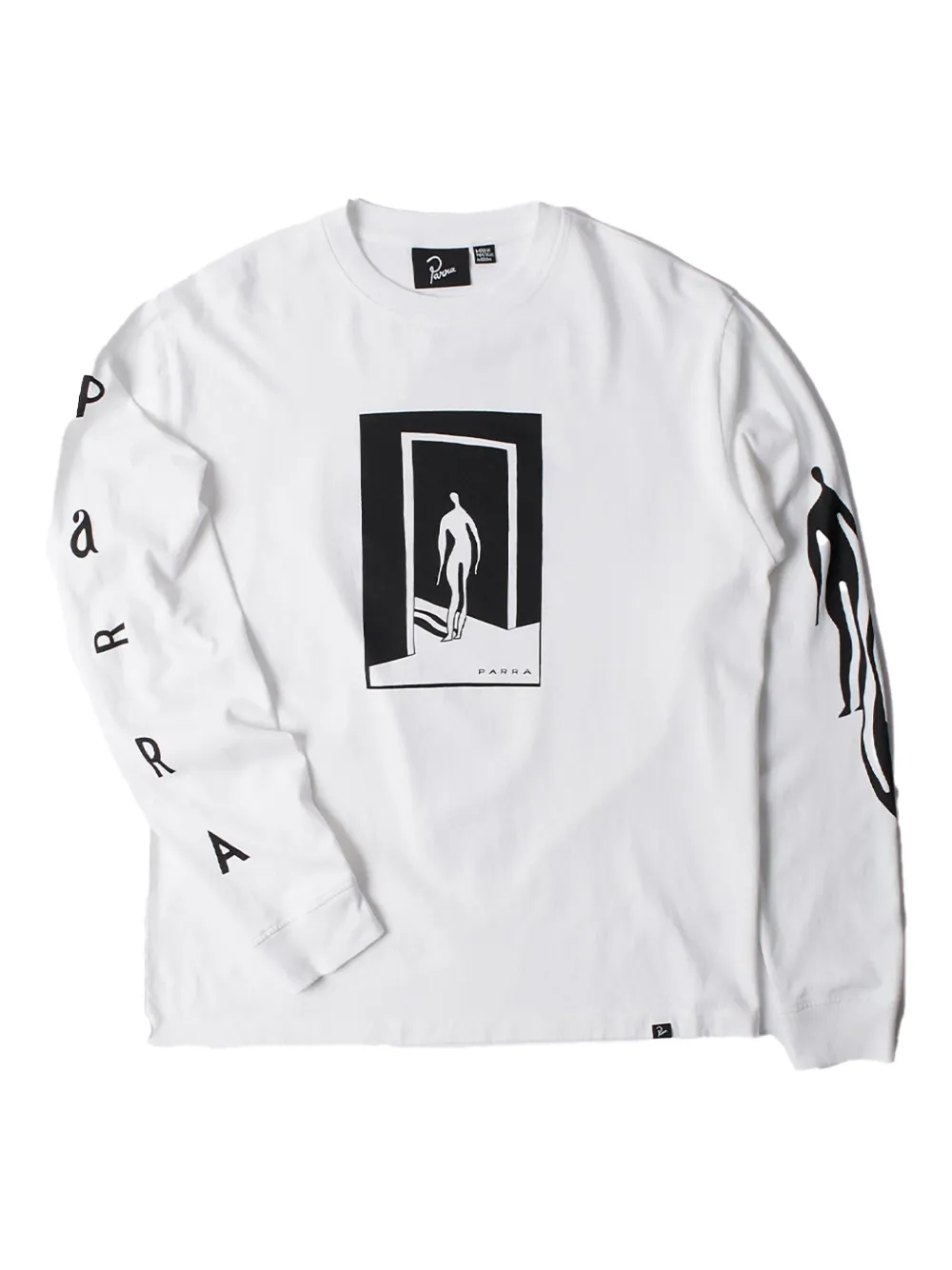 BY PARRA The Hotel long-sleeve T-shirt | White | Image 1