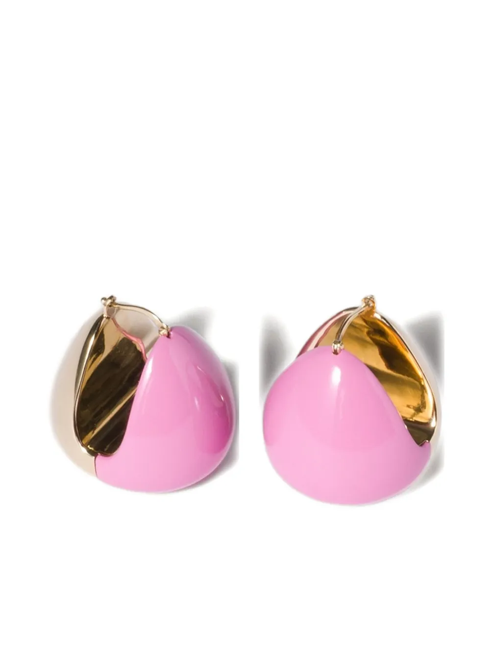 Miu Miu hoop earrings - Rosa