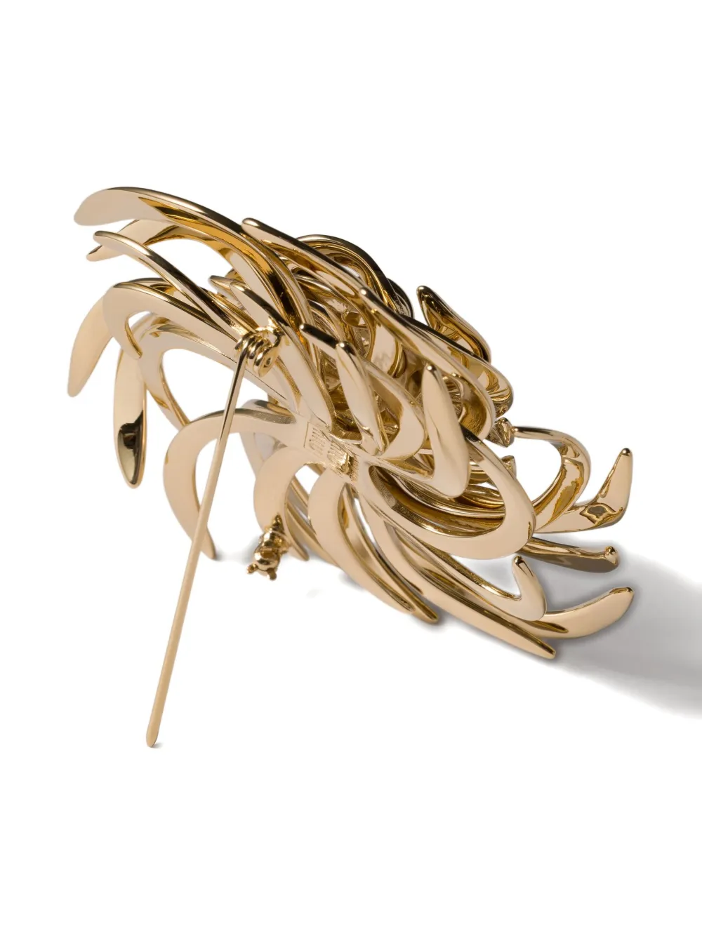 Miu Miu Metal brooch - Goud