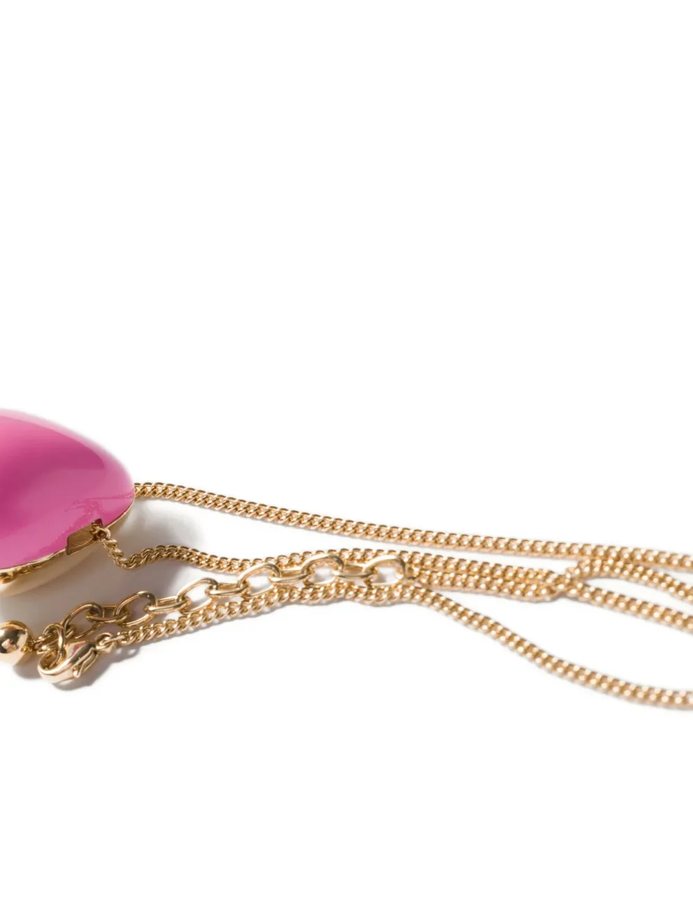 Miu Miu pendant necklace - ゴールドトーン Miu Miu pendant necklace - ゴールドトーン