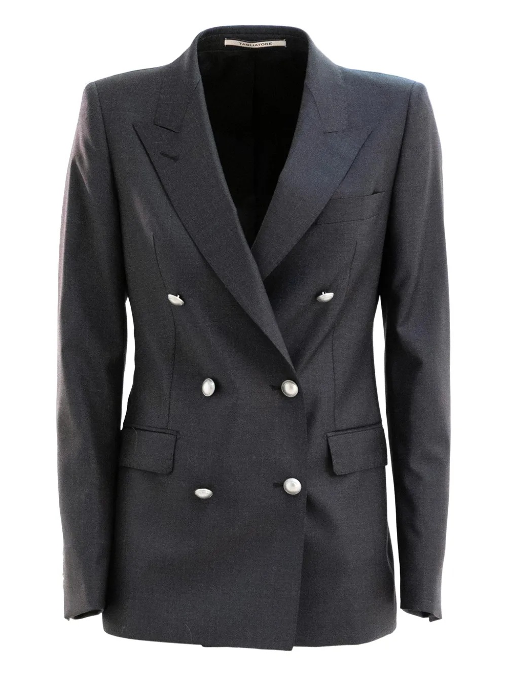 Tagliatore Pak met dubbele rij knopen Grijs