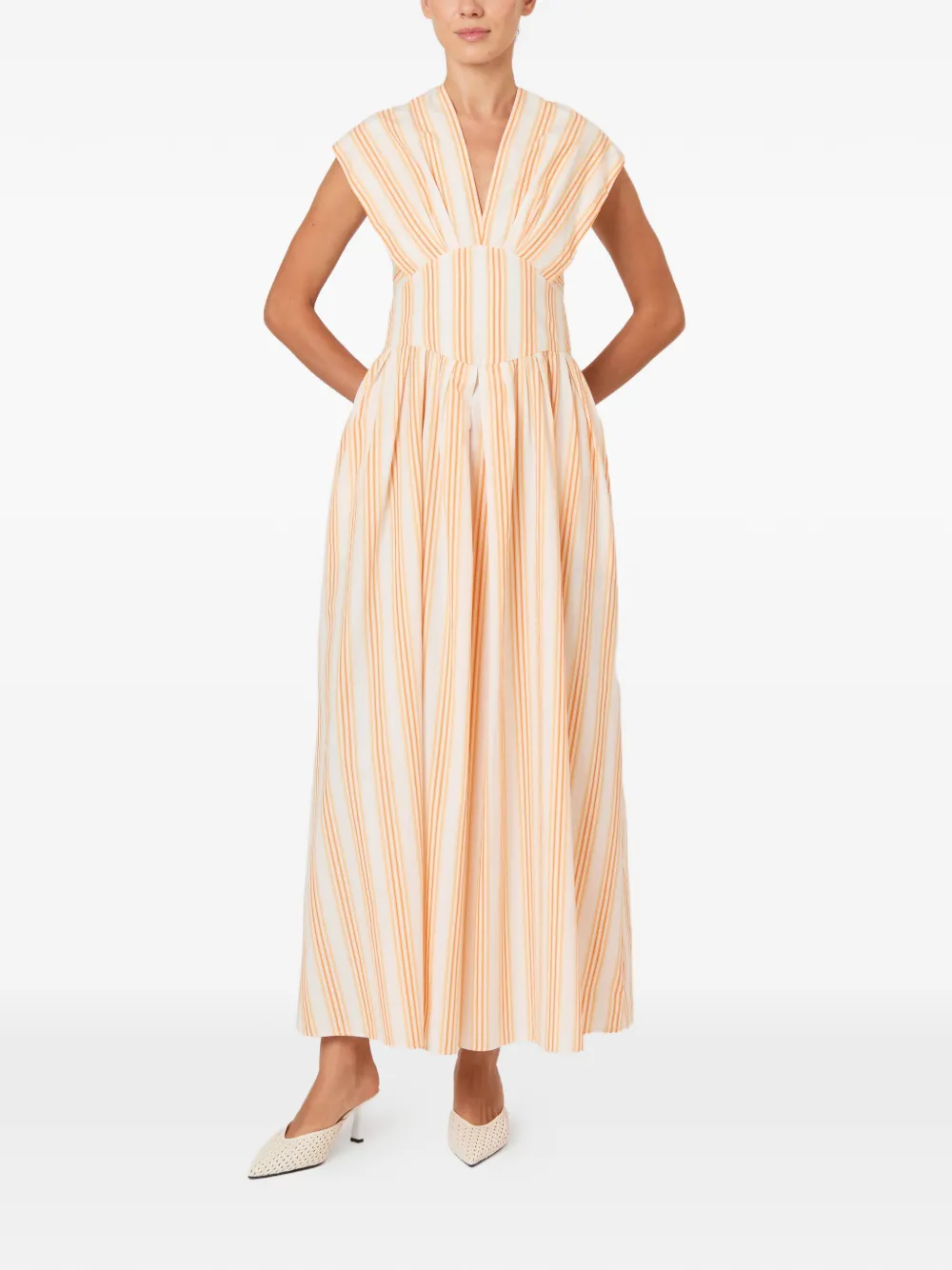 Rosie Assoulin Abito In Full Bloom - Bianco