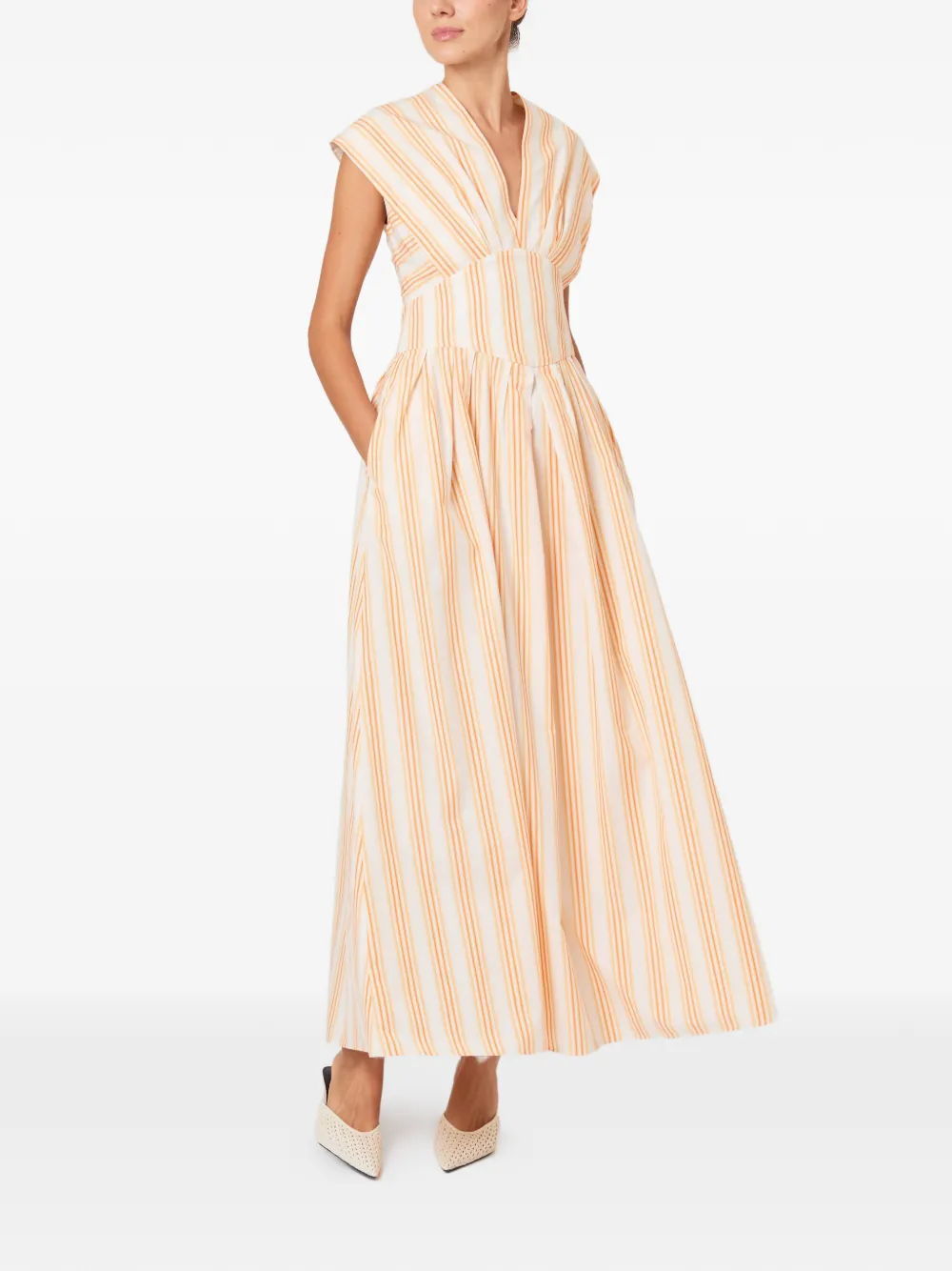 Rosie Assoulin In Full Bloom jurk Wit