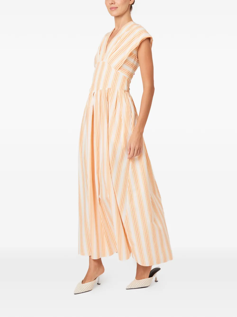 Rosie Assoulin In Full Bloom jurk Wit
