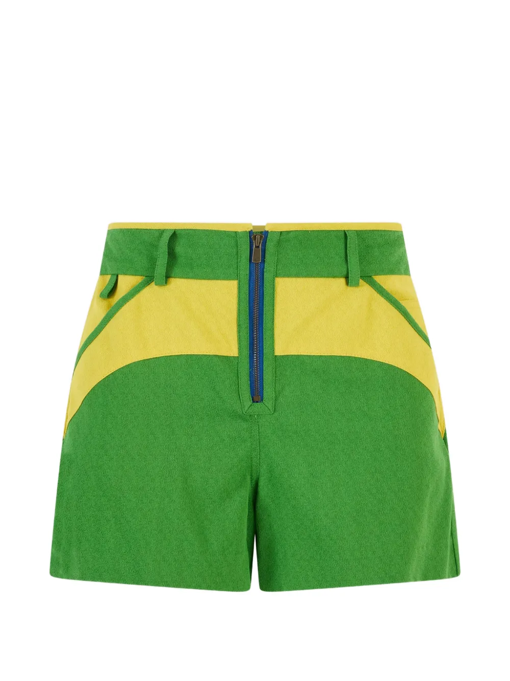 Rosie Assoulin Shorts in crêpe - Verde