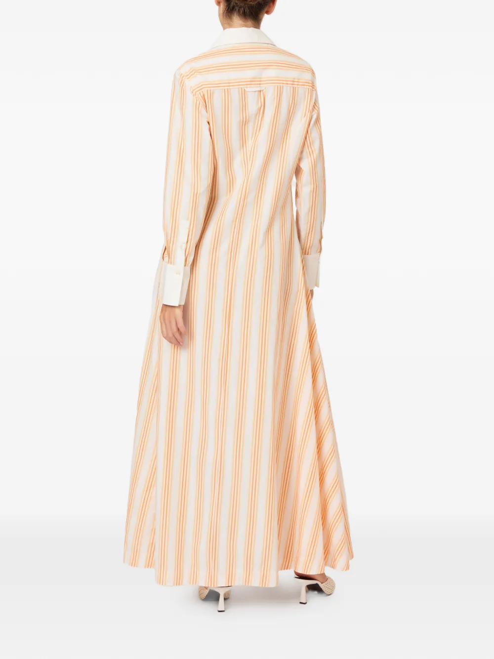 Rosie Assoulin Groovy blousejurk Wit