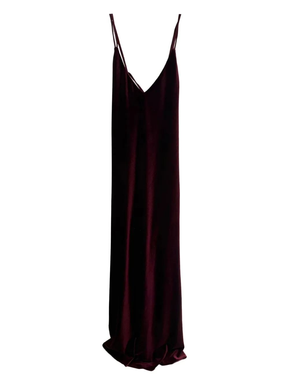 F.It velvet dress - Bruin