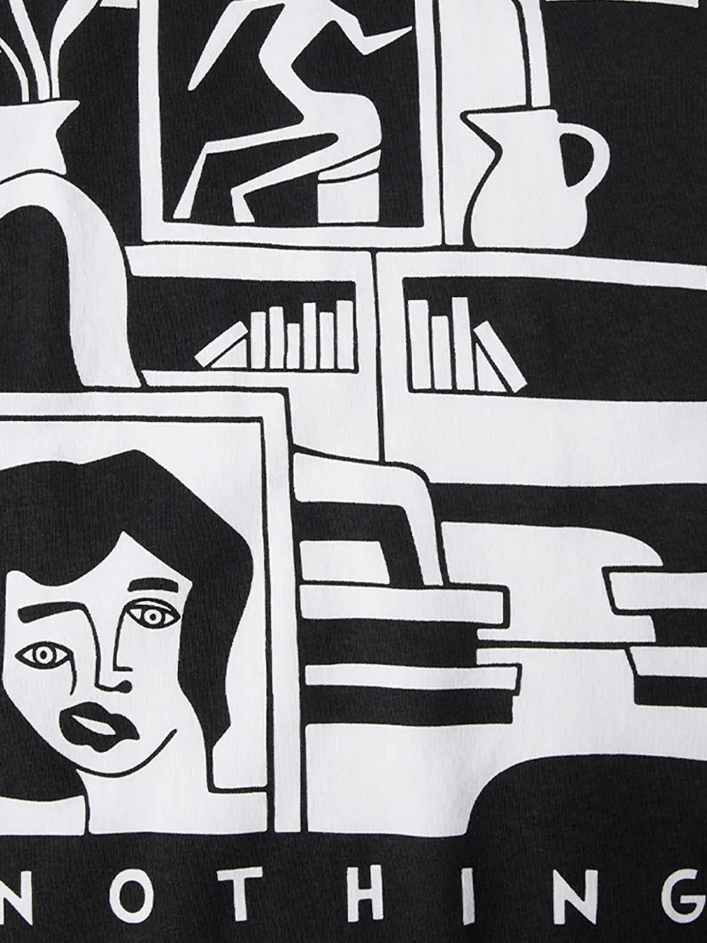 BY PARRA Our House T-shirt - Wit