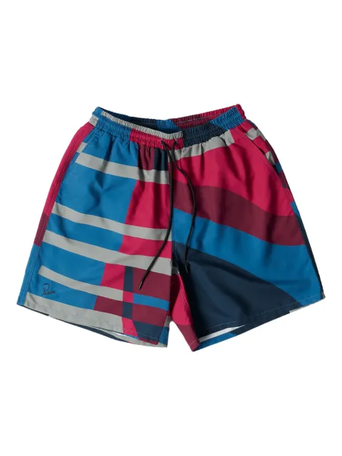 BY PARRA shorts de playa Vertical Forest