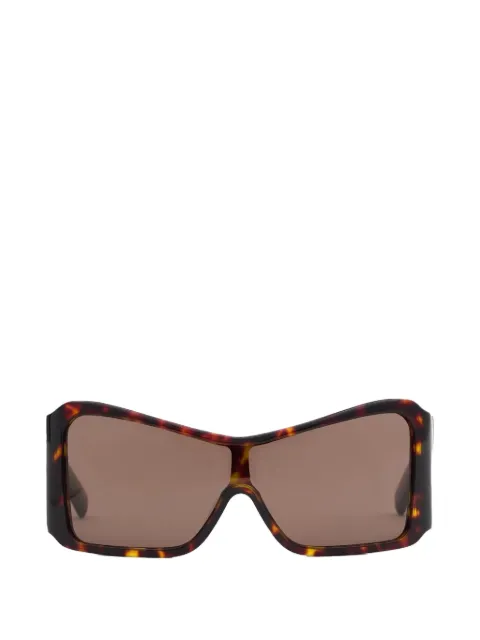 Vaquera lentes de sol con armazón oversize