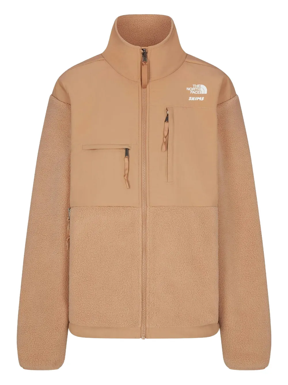 Skims Zip-up Bomber Jacket In Burgundy