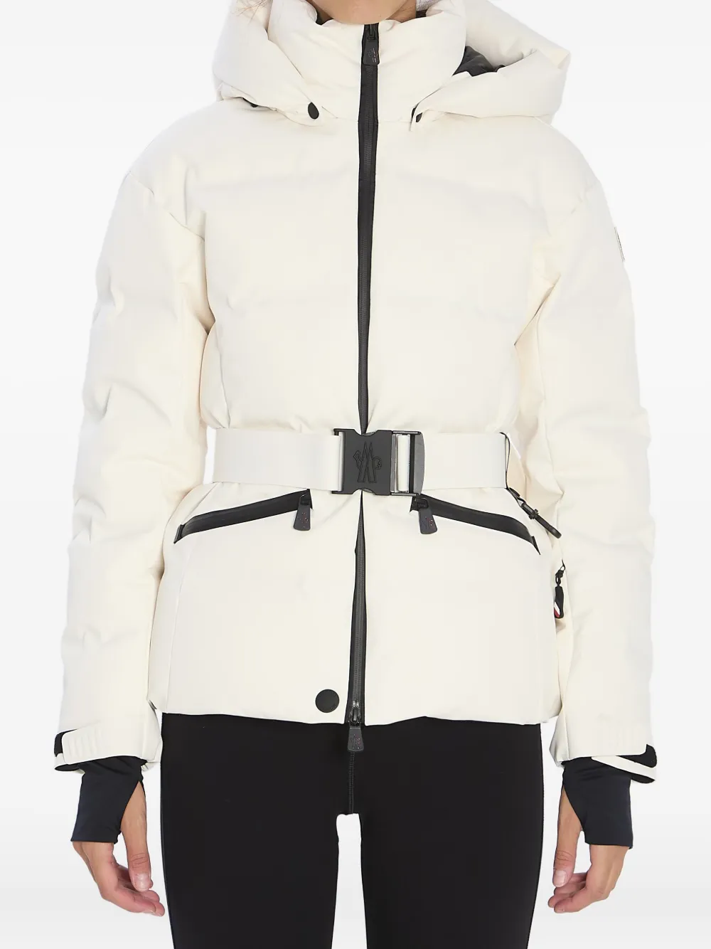 Moncler Grenoble Tolima belted padded jacket | White | Image 1