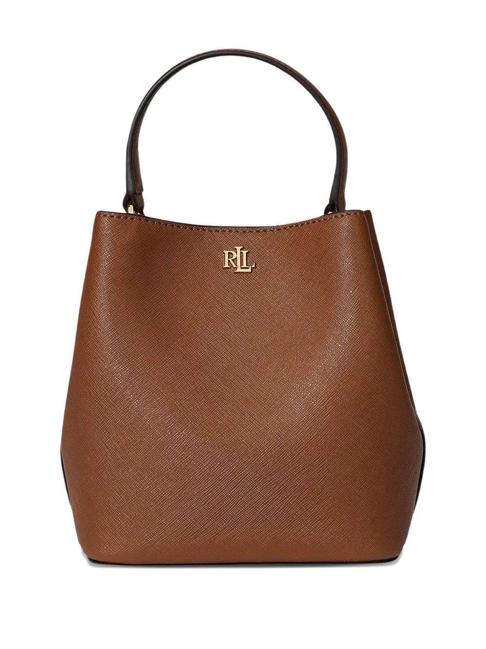 Ralph Lauren Reese Sm Bkt Bucket Bag Small In Brown