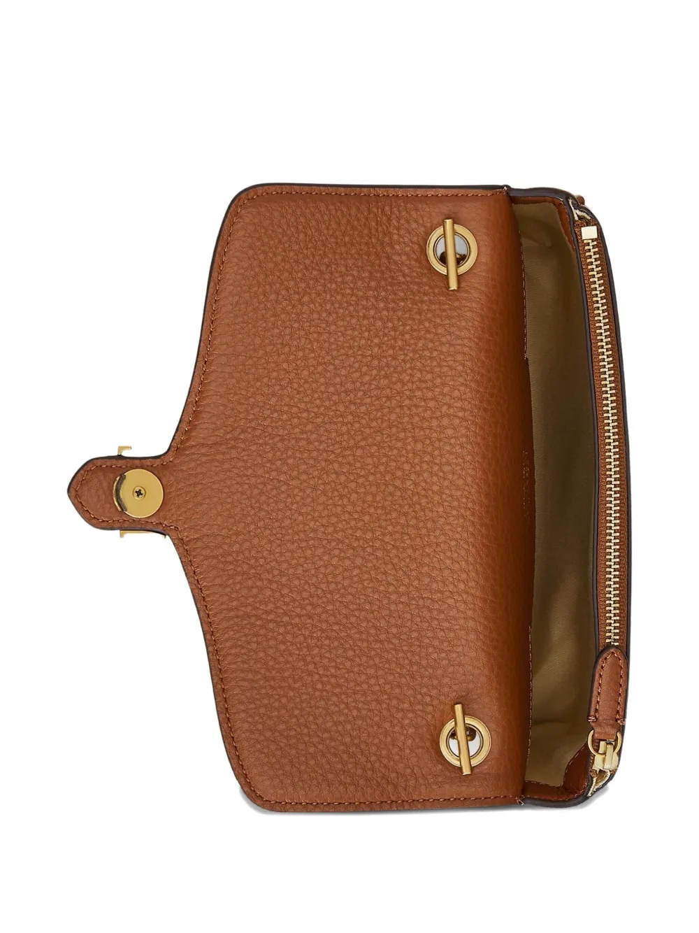 Ralph Lauren Bradley Wallet-on-chain In Brown