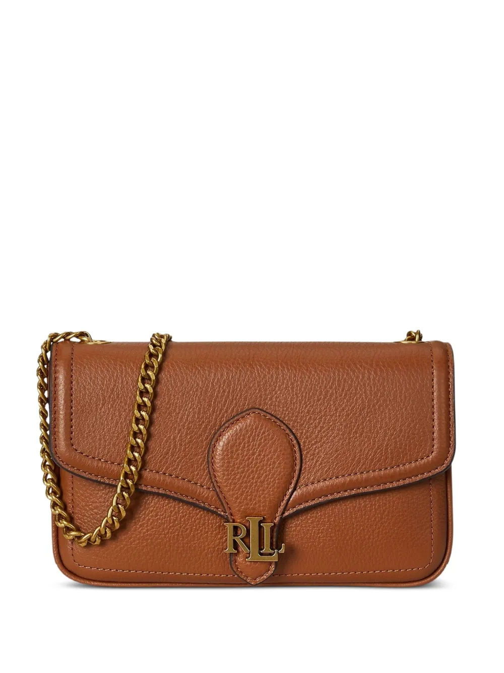 Lauren Ralph Lauren Bradley portemonnee met ketting Bruin