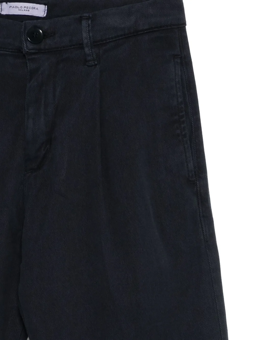 Paolo Pecora Kids Geplooide broek Blauw