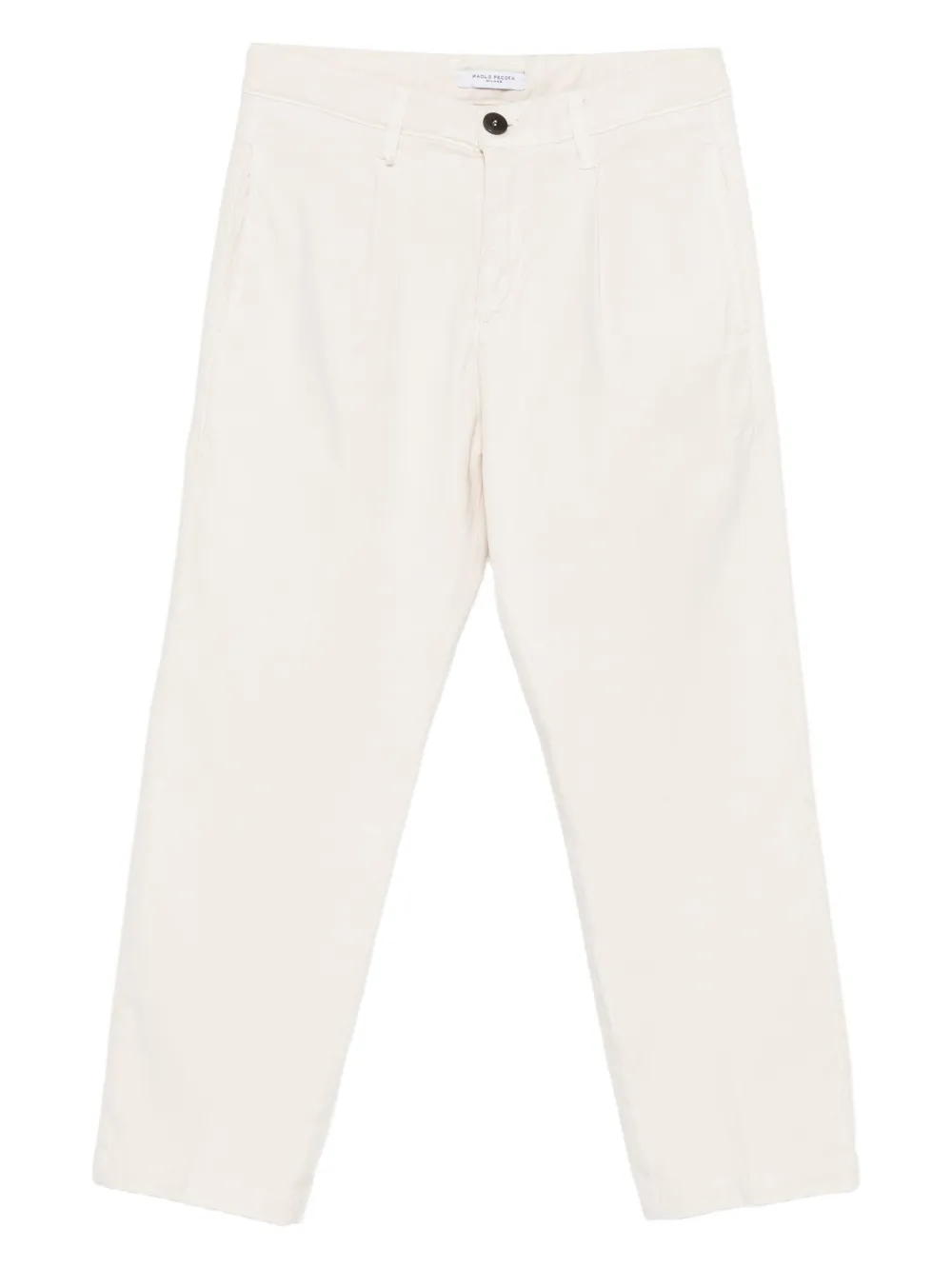 Paolo Pecora Kids buttoned pants | Neutrals | Image 1